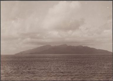 Maewo from the south, New Hebrides, 1906 / J.W. Beattie