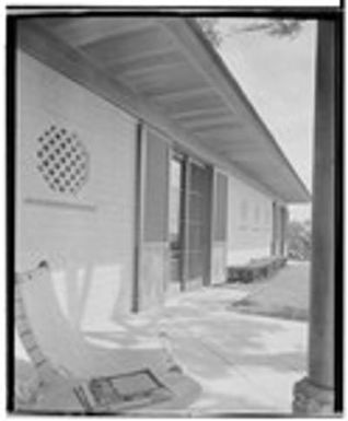 Knudsen, Valdemar, residence. Exterior and Architectural detail