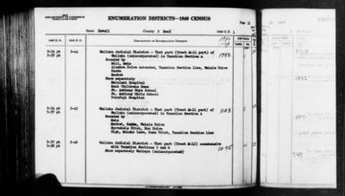 1940 Census Enumeration District Descriptions - Hawaii - Maui County - ED 5-44, ED 5-45, ED 5-46