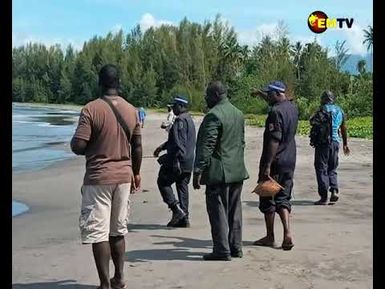 ABG POLICE MINISTER VISIT TOROKINA