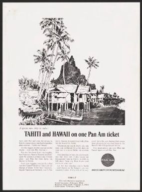 TAHITI and HAWAII on one Pan Am ticket