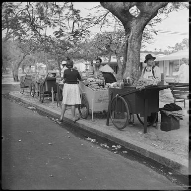 Vietnamese street vendors, Noumea, New Caledonia