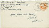 Letter from Harry M. Cleveland to Jesse Dorsey, September 18, 1945.