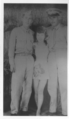Stillman and Silverthorne with woman