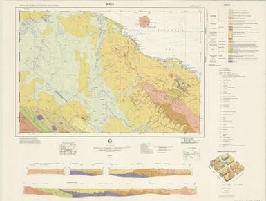 Bogia / published by Geological Survey of Papua New Guinea, Dept. of Minerals and Energy ; Bathymetry by Bureau of Mineral Resources, Geology and Geophysics