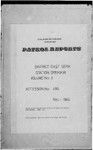Patrol Reports. East Sepik District, Dreikikir, 1964 - 1965