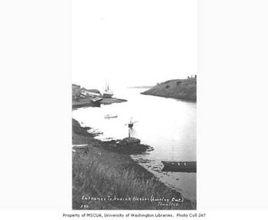 Entrance to Kodiak Harbor, Alaska, approximately 1912