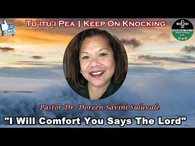 Tu'itu'i Pea with Pastor Dr. Doreen Savini Suluvale. 3/12/20