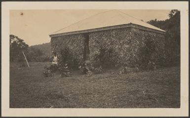 House at Draunidakua, Fiji, August 1930