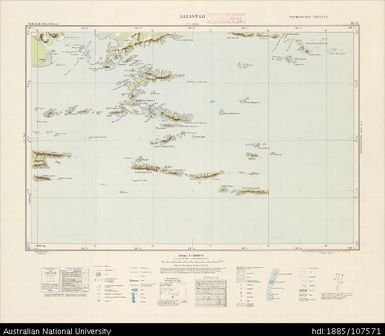 Indonesia, Western New Guinea, Lelintah, Series: Nederlands-Nieuw-Guinea, Sheet 11-C, 1958, 1:100 000