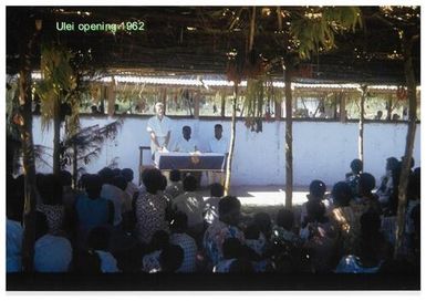 The opening of Ulei School