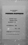 Patrol Reports. Gulf District, Kikori, 1973-1974