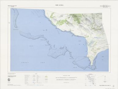 New Guinea preliminary detail plot, 1:50,000 (sheet 19)