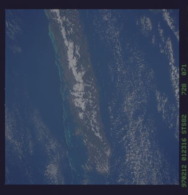 STS082-728-071 - STS-082 - Earth observations taken from shuttle orbiter Discovery during STS-82 mission