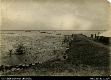 Daru Harbour, low tide