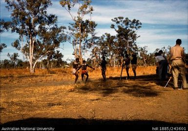 Filming the dancing