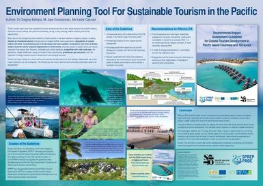 Environment planning tool for sustainable tourism in the Pacific