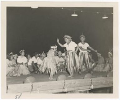 [Chamorro people performing traditional dance, Saipan]
