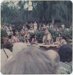 Hawaiian festival (luau). Ethnic Center, Honolulu, Christmas 1974