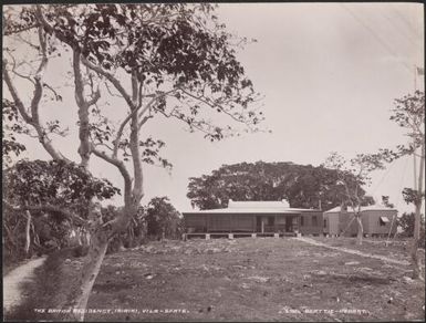 The British residencey at Iririki, New Hebrides, 1906 / J.W. Beattie