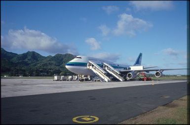 Airplane on tarmac