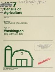 1987 census of agriculture, pt.47-Washington