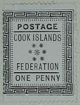 Stamp: Cook Islands One Penny