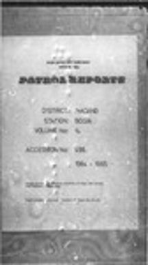 Patrol Reports. Madang District, Bogia, 1964 - 1965