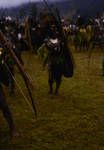 [Male dancers during Governor Generals visit], Mendi, May 1964