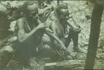 Iuri visitors, on patrol, Border Mountains, Green River, [Papua New Guinea], 1954