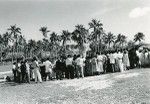 Inauguration of the monument of the centenarian in Fayawe, Ouvéa island