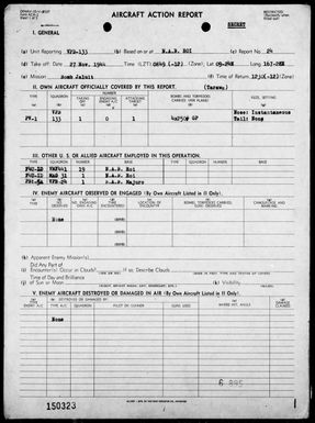 VPB-133 - ACA Reports Nos 24-28 - Air operations against Wake Nauru & the Marshall Islands, 11/27-30/44