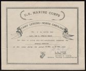 Special Services certificate for Captain Leo W. Jenkins