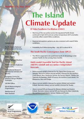 The island Climate update