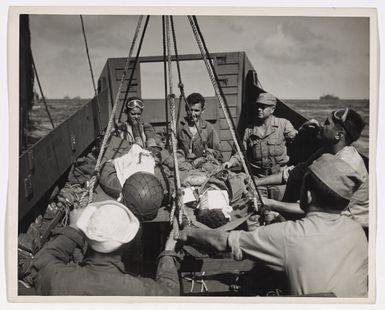 Coast Guard Sea Ambulances Bring Out the Wounded