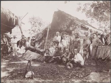 Men and boys of Ferasiboa, Malaita, Solomon Islands, 1906 / J.W. Beattie