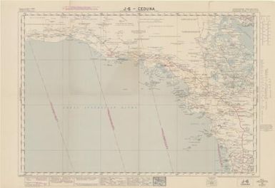 Australian aeronautical map: Ceduna (Sheet J6)