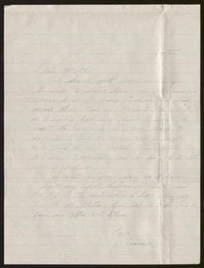 [Letter from Leonard Bryant to Mabel Bryant - January 25, 1943]