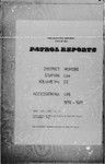 Patrol Reports. Morobe District, Lae, 1970 - 1971
