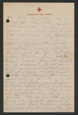 [Letter from Cornelia Yerkes, November 11, 1945]