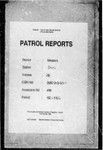 Patrol Reports. Western District, Daru, 1923 - 1924