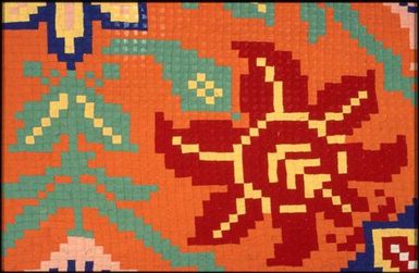 Tivaevae taorei, by Ngatokorima Rasmussen (detail)