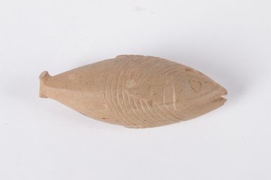 fish, carved