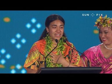 Emerging Leader Tatyana Manoa's powerful speech | SunPix Awards 2020