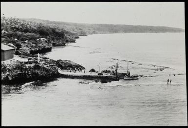 Small pier, Niue