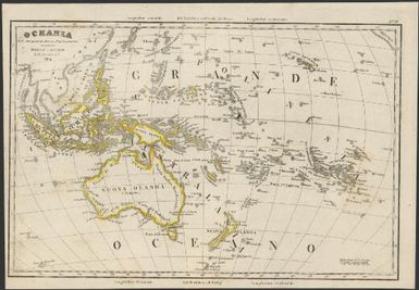 Oceania : Est. chil. quad. 10,600,000. Pop. 30,000,000