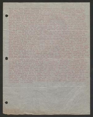 [Letter from Cornelia Yerkes, October 3-4, 1945]