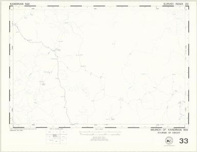 Milinch of ... : fourmil of ... (33 - Fourmil of Arawe - Milinch of Kandrian NW)