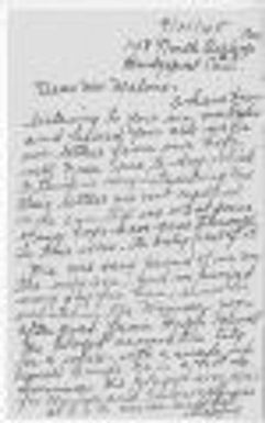 Pinder, Jim, Letter, [1945?]