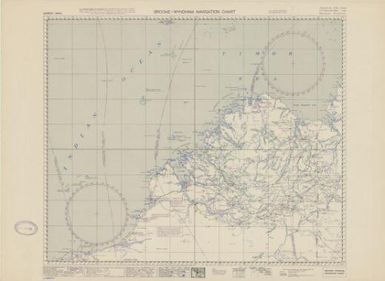 Australian aeronautical map: Broome - Wyndham Navigation Chart